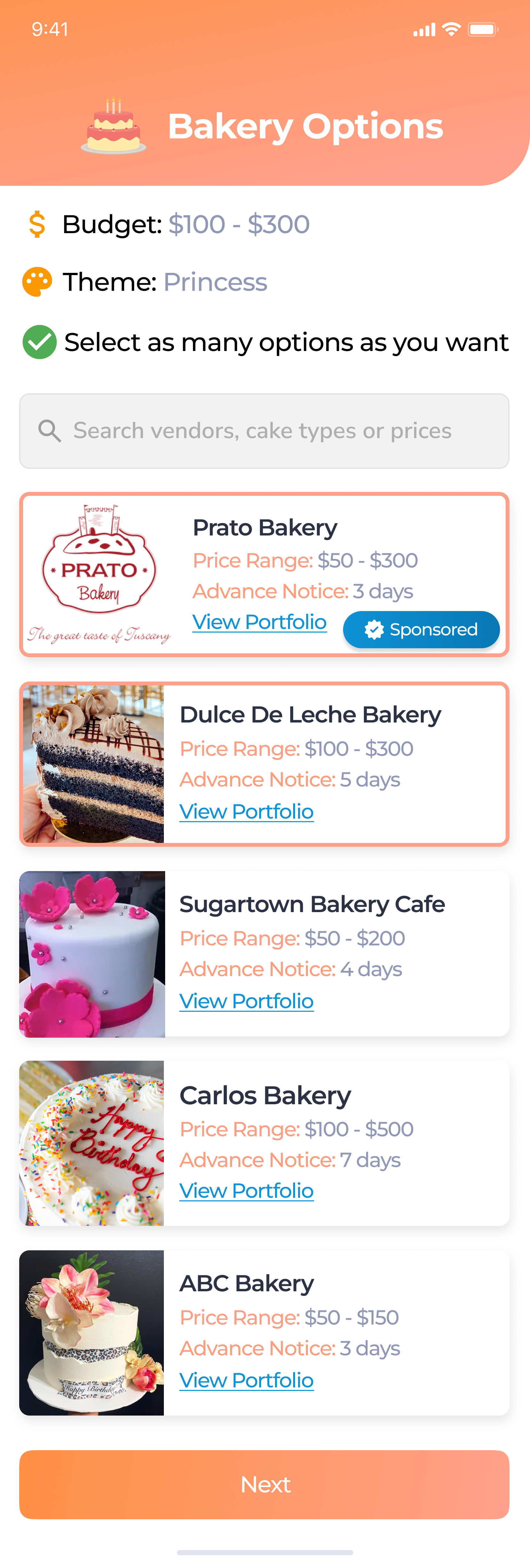KidZoo Cakes - Bakery Options