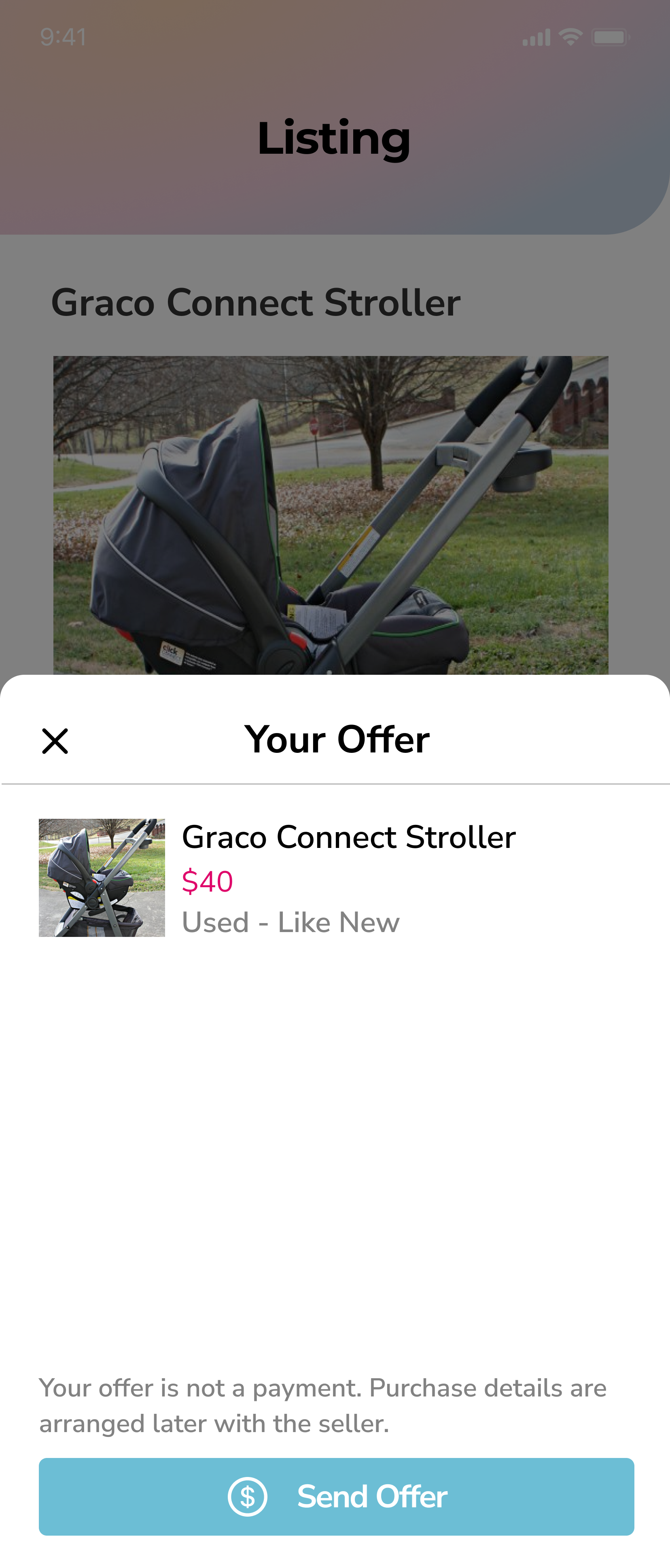 Send an Offer