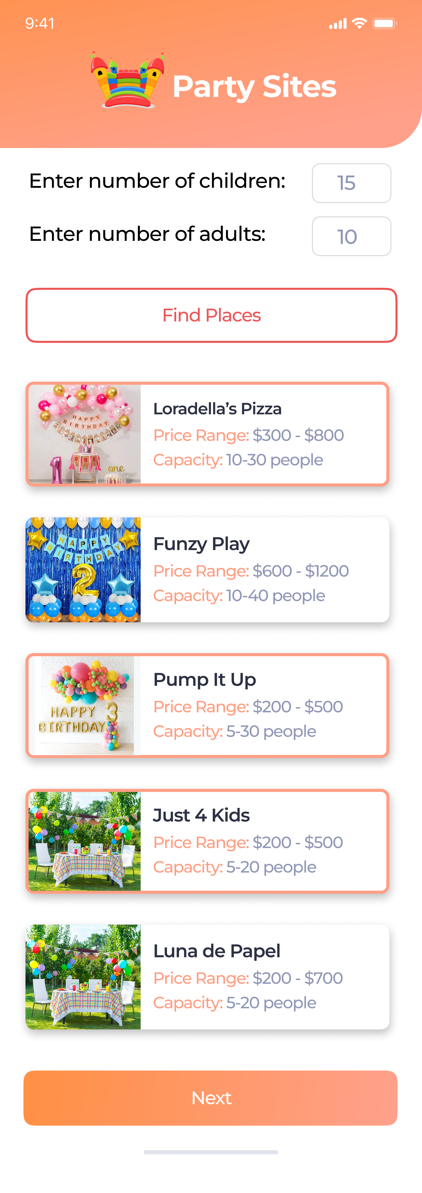 KidZoo Parties - Find Party Sites